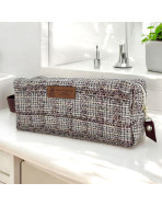 Trousse nomade S, "Coco" prune