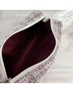 Trousse nomade S, "Coco" prune