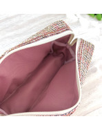 Trousse nomade S, "Coco" rose