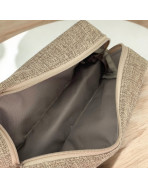 Trousse nomade S, "Jute scintillant"