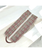 Trousse nomade M, "Coco" prune