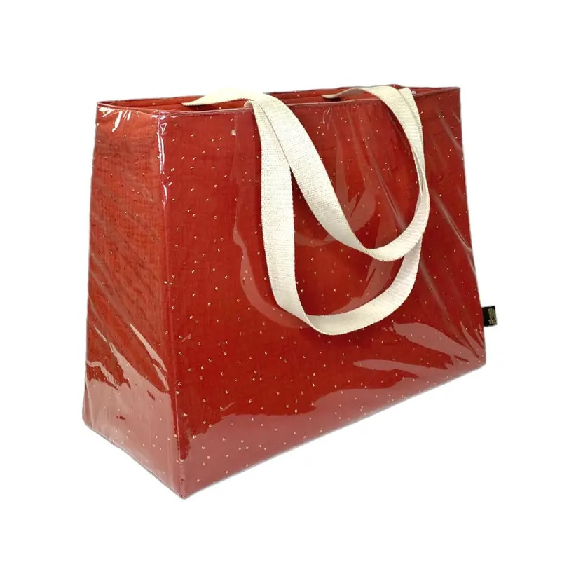 Sac isotherme XL, "Doux rêve" tomette