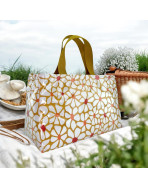 Sac isotherme S, "Marguerite" jaune