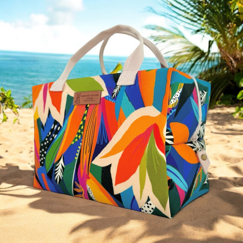 Sac isotherme Ice cube M, "St Barth"