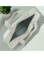 Sac isotherme M, "Doux rêve" écru