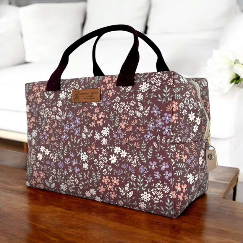 Sac isotherme Ice cube M, "Liberty" prune