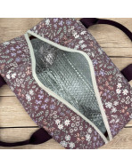 Sac isotherme Ice cube M, "Liberty" prune