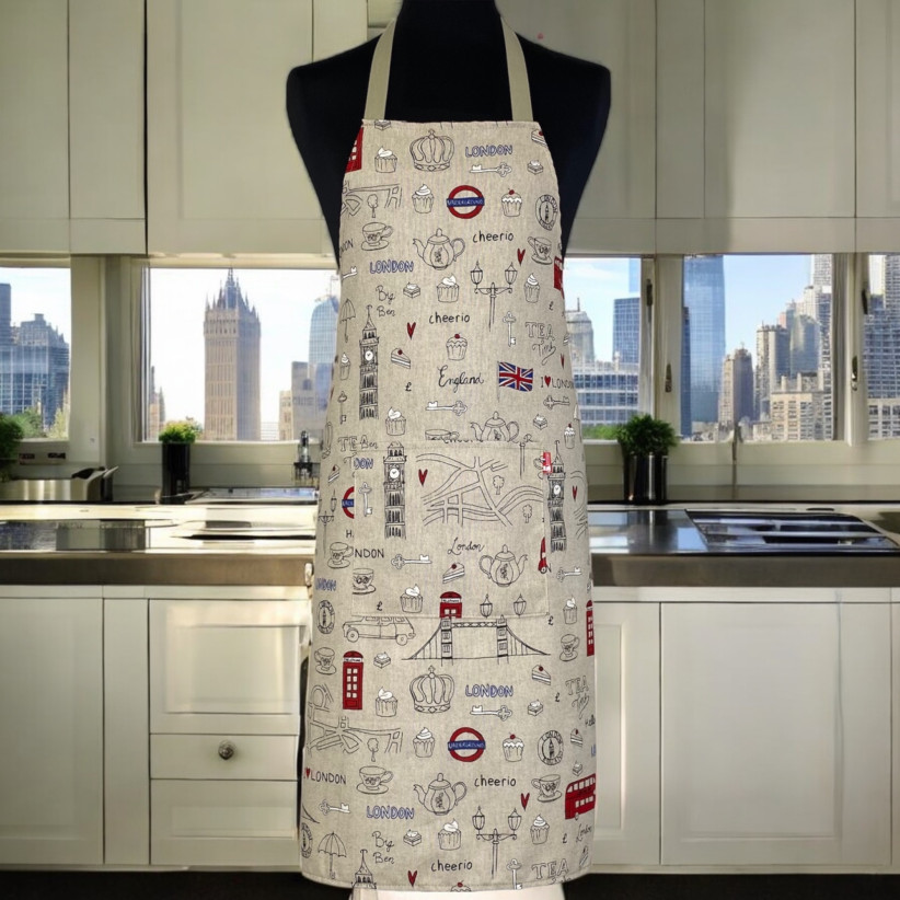 Tablier de cuisine, "Londres"