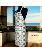 Tablier de cuisine, "Combi" plage