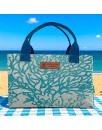 Sac isotherme Ice cube S, "Calédonie" céladon, lot de 2