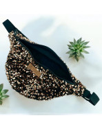 Sac banane, "Sequin" bronze