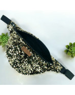 Sac banane, "Sequin" doré