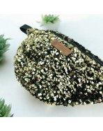 Sac banane, "Sequin" doré