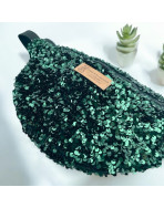 Sac banane, "Sequin" vert