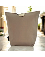 Cale-portes sac, "J'habite chez mon chat" Brooklyn beige