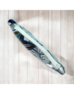 Pochette de plage, "Exotique" bleu