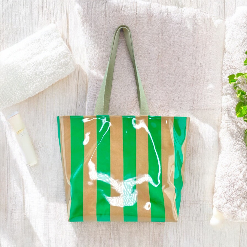 Sac de plage, "Dolce Vita" vert