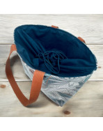 Sac de plage, "Exotique" bleu