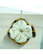 Fleur de bain, "Savane" camel