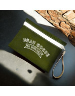 Pochette M, "Beau gosse en vadrouille" Brooklyn kaki