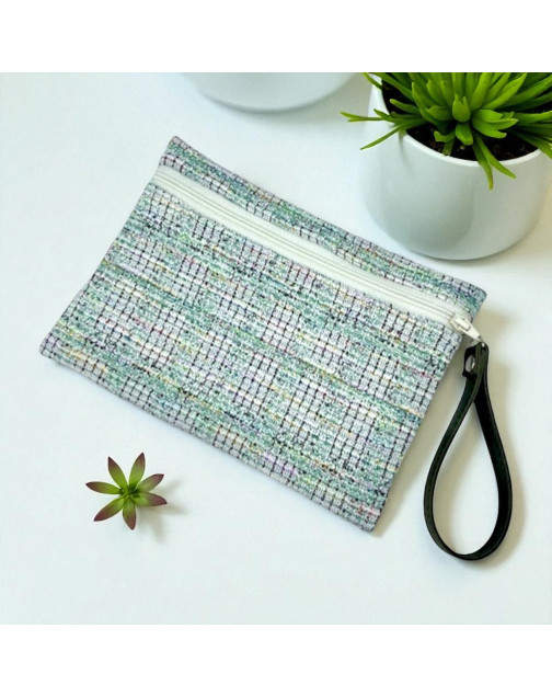 Pochette M, "Coco" émeraude