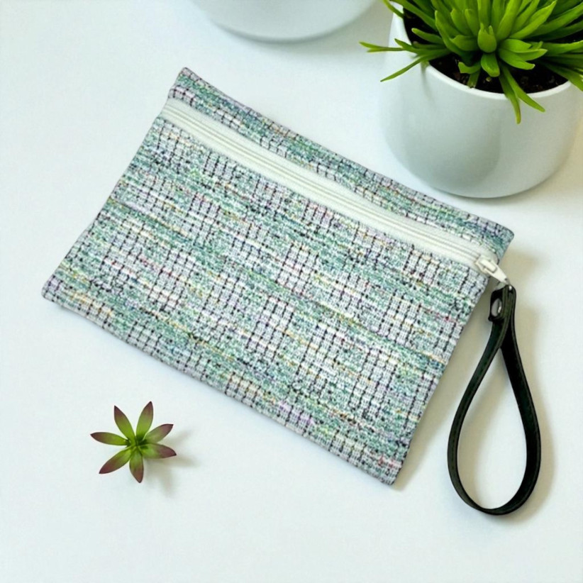 Pochette M, "Coco" émeraude
