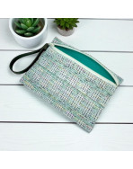 Pochette M, "Coco" émeraude