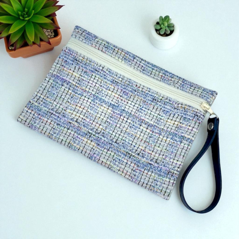 Pochette M, "Coco" marine