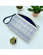 Pochette M, "Coco" marine