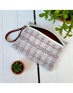 Pochette M, "Coco" prune