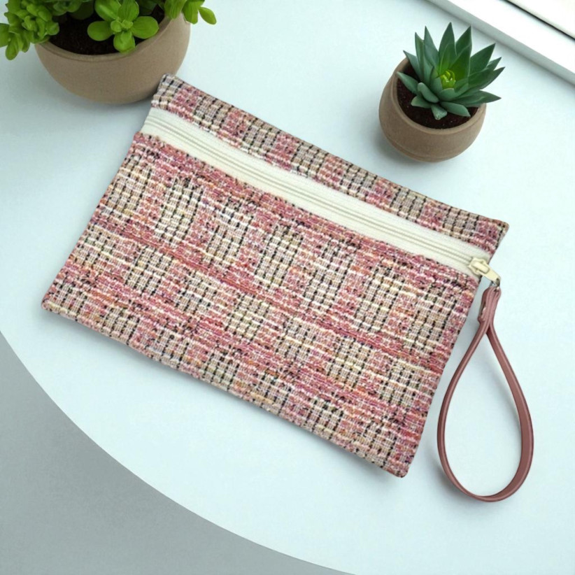 Pochette M, "Coco" rose