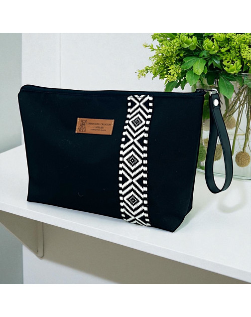 Trousse de voyage, "Alabama" noir