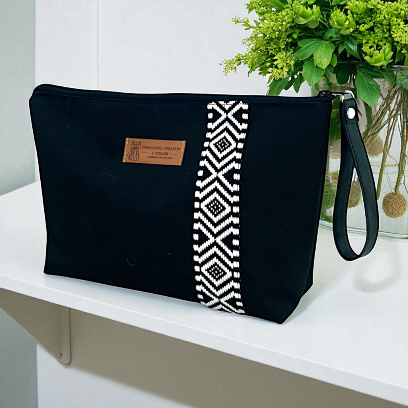 Trousse de voyage, "Alabama" noir