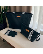 Trousse de voyage, "Alabama" noir