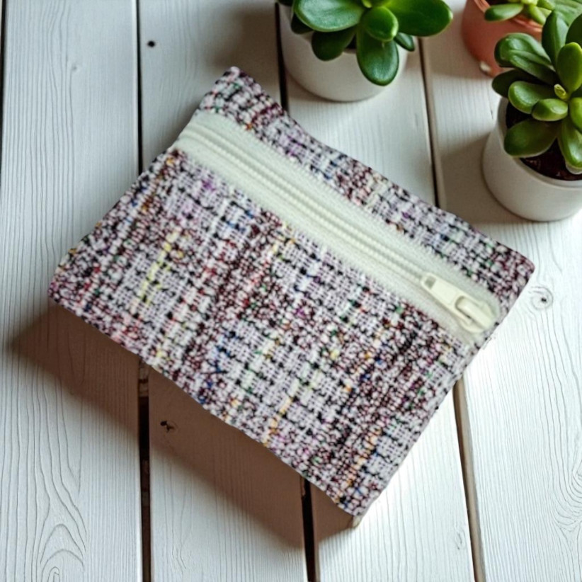 Pochette XS, "Coco" prune