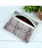 Pochette XS, "Coco" prune