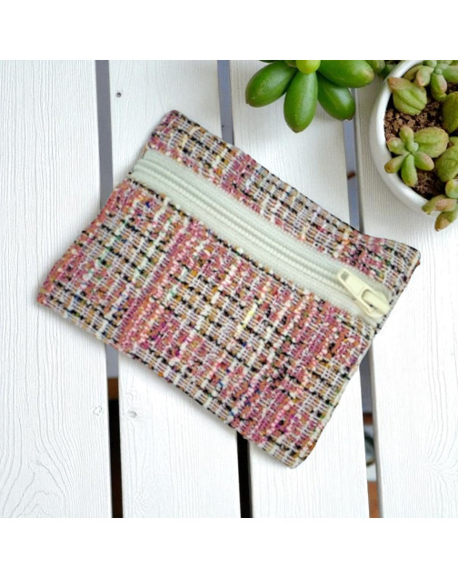 Pochette XS, "Coco" rose