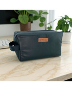 Trousse nomade M, "Simili" noir