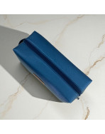 Trousse nomade M, "Simili" marine