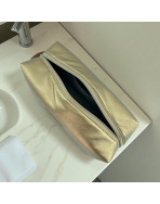 Trousse nomade M, "Simili" doré