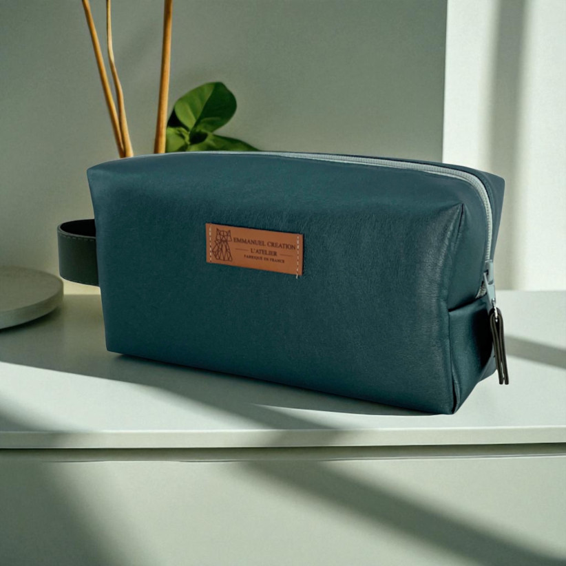 Trousse nomade S, "Simili" kaki