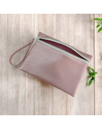 Pochette M, "Simili" rose