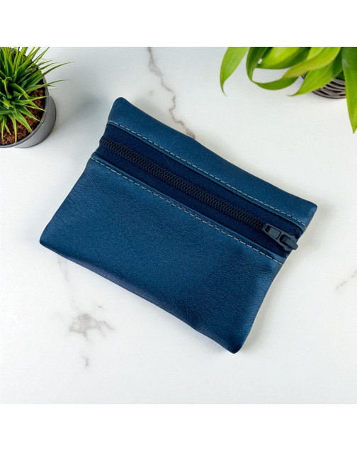 Pochette XS, "Simili" marine