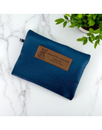 Pochette XS, "Simili" marine