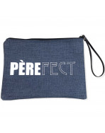 Pochette L, "Pèrefect" anjou marine