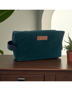 Trousse nomade M, "New York" sapin