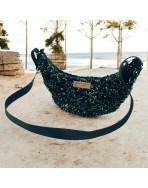 Sac Léo S, "Sequin" vert
