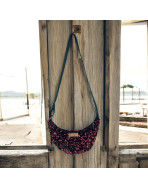 Sac Léo S, "Sequin" rouge