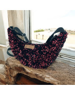 Sac Léo S, "Sequin" rouge