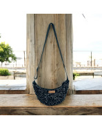 Sac Léo S, "Sequin" noir